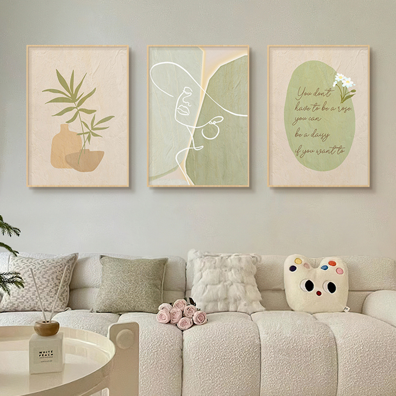 Wooden Cream Style Abstract Li - Korean Arts And Lifestyle review and price