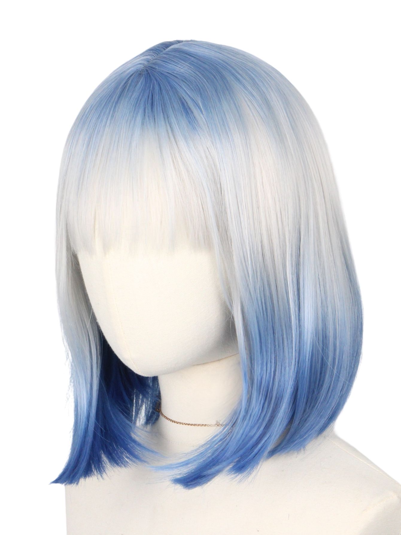 Blue and White Gradient Short  - Lifestyle Of Korean review and price