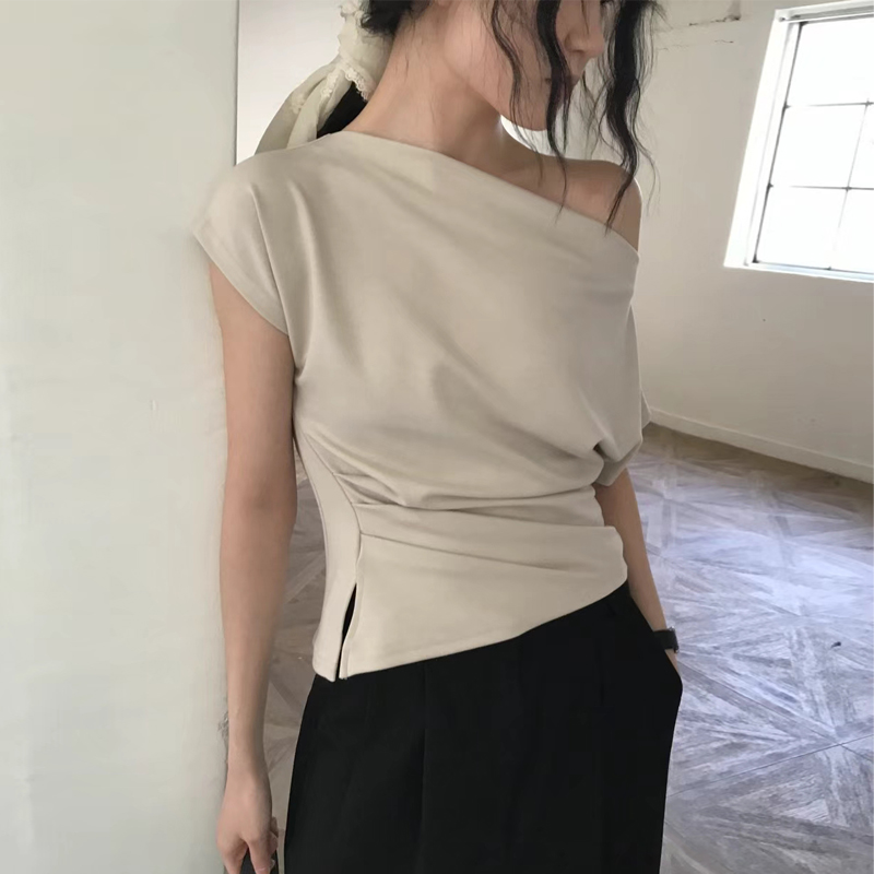 Elegant One-Shoulder Design Se - Lifestyle Of Korean review and price