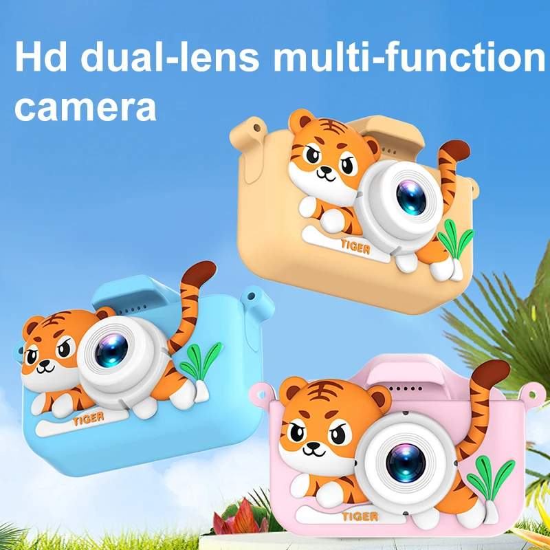 Kids Mini Camera Cartoon Tiger - Korean Girl Lifestyle review and price