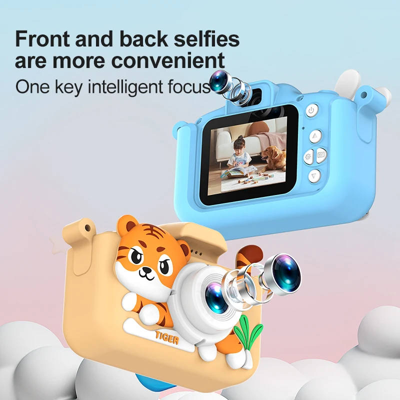 Kids Mini Camera Cartoon Tiger - Korean Girl Lifestyle review and price