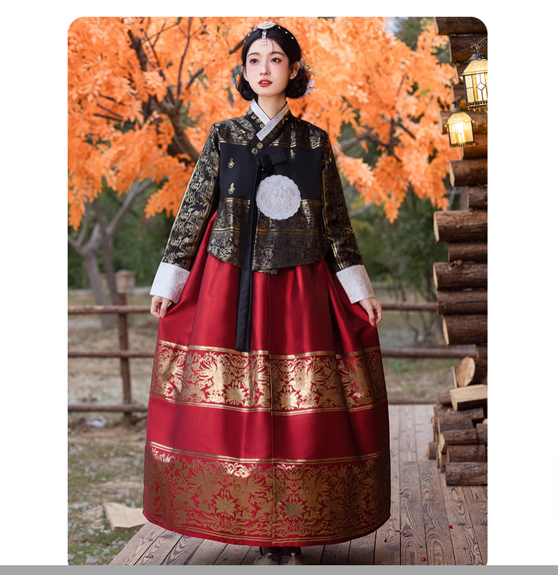 Ethnic style retro Hanbok temp - Lifestyle Of Korean review and price