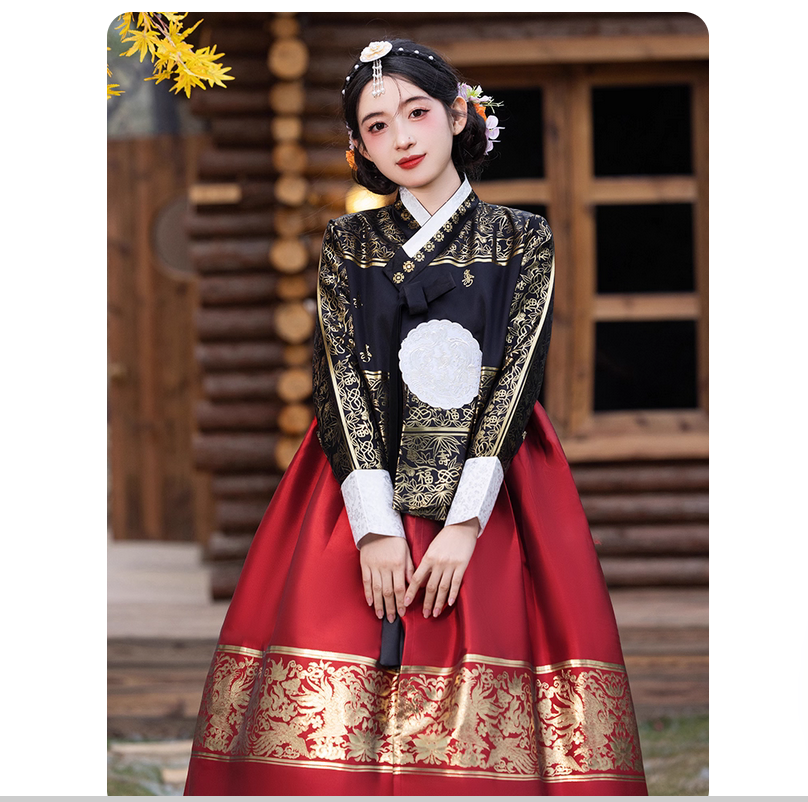 Ethnic style retro Hanbok temp - Lifestyle Of Korean review and price